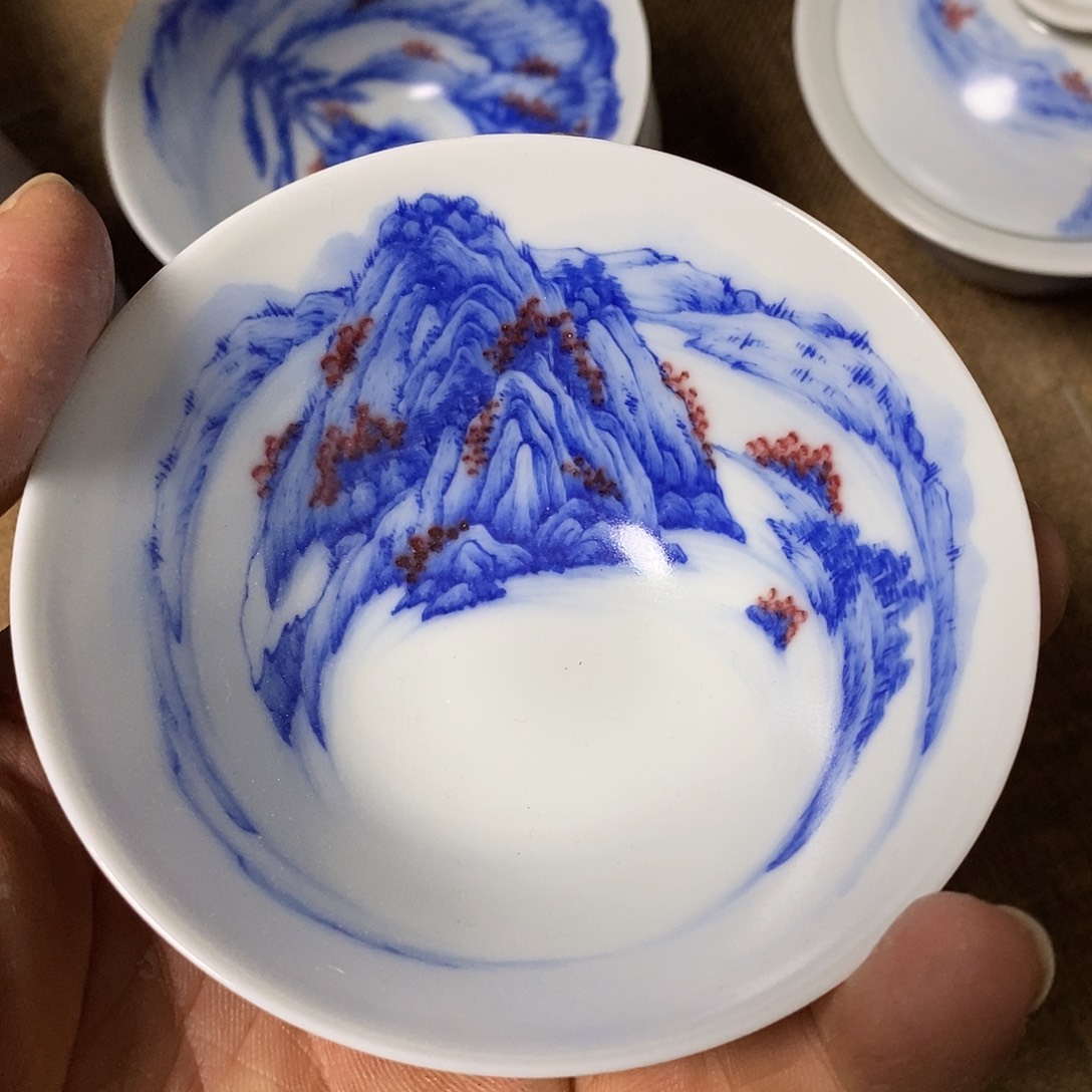 杯景德镇高温还原陶瓷