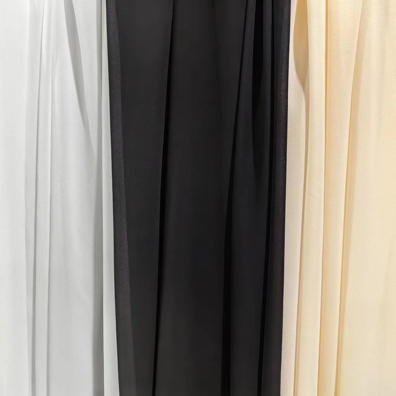 宥芈丝绸麻纱里衬时装服装面料连衣裙面料LC