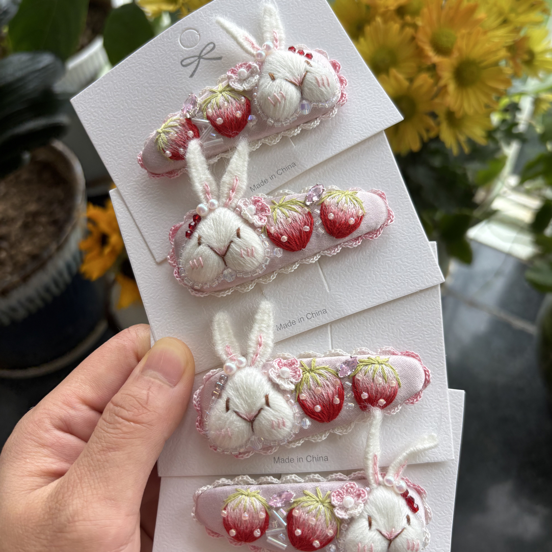 手工发夹直播间选款拍