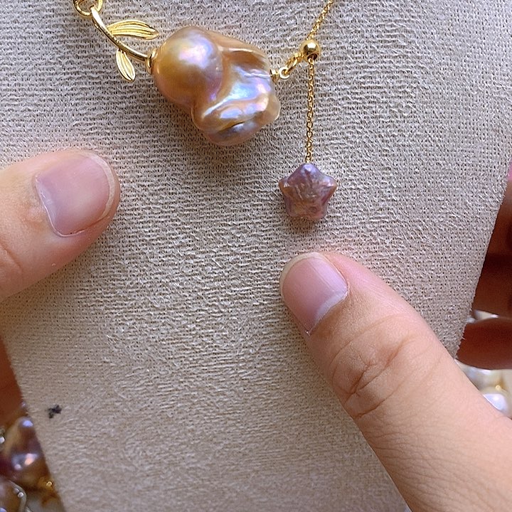 淡水珍珠未镶嵌颈饰915