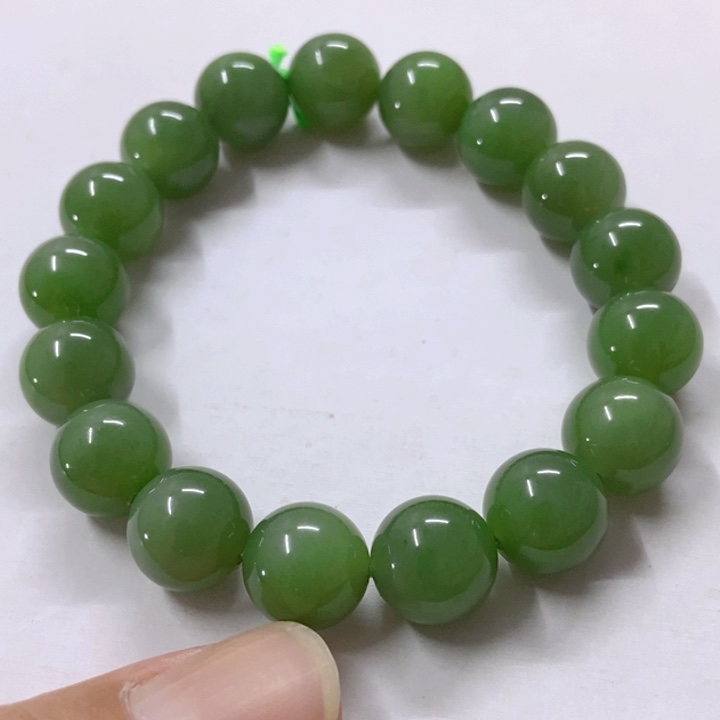 【闪购商品】手串未镶嵌和田玉（碧玉）11