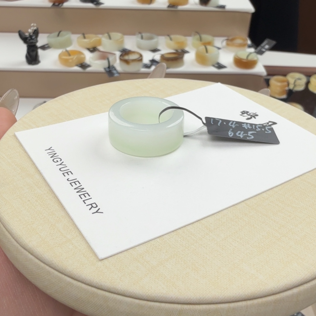 C***N和田玉未镶嵌戒圈（多样性发货拍一发一）买断