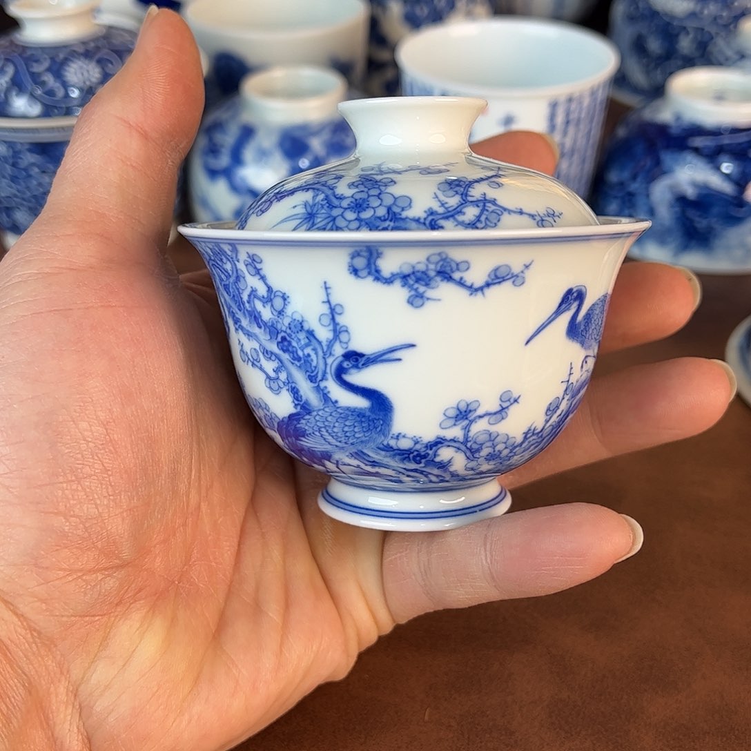 杯景德镇全手工手绘陶瓷