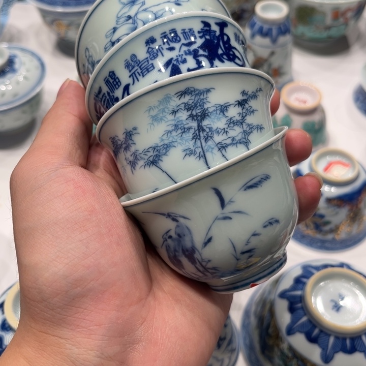 景德镇陶瓷杯子的