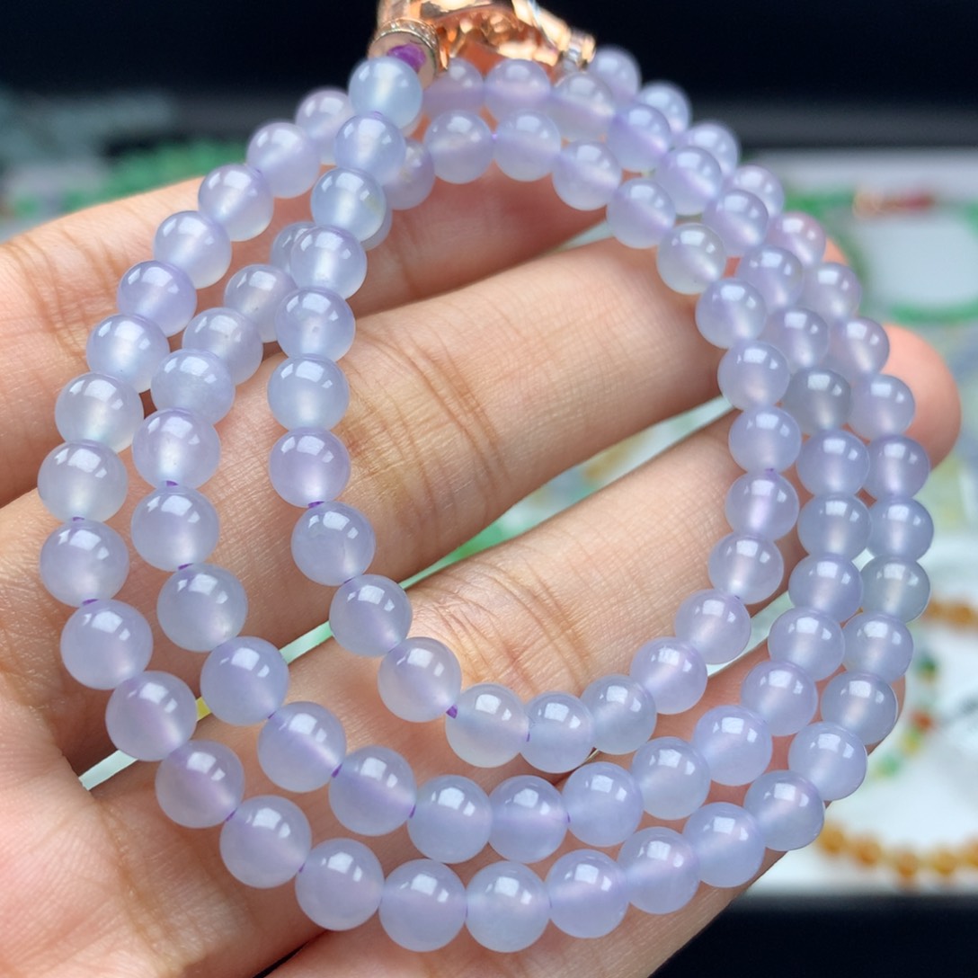 翡翠手链未镶嵌卡