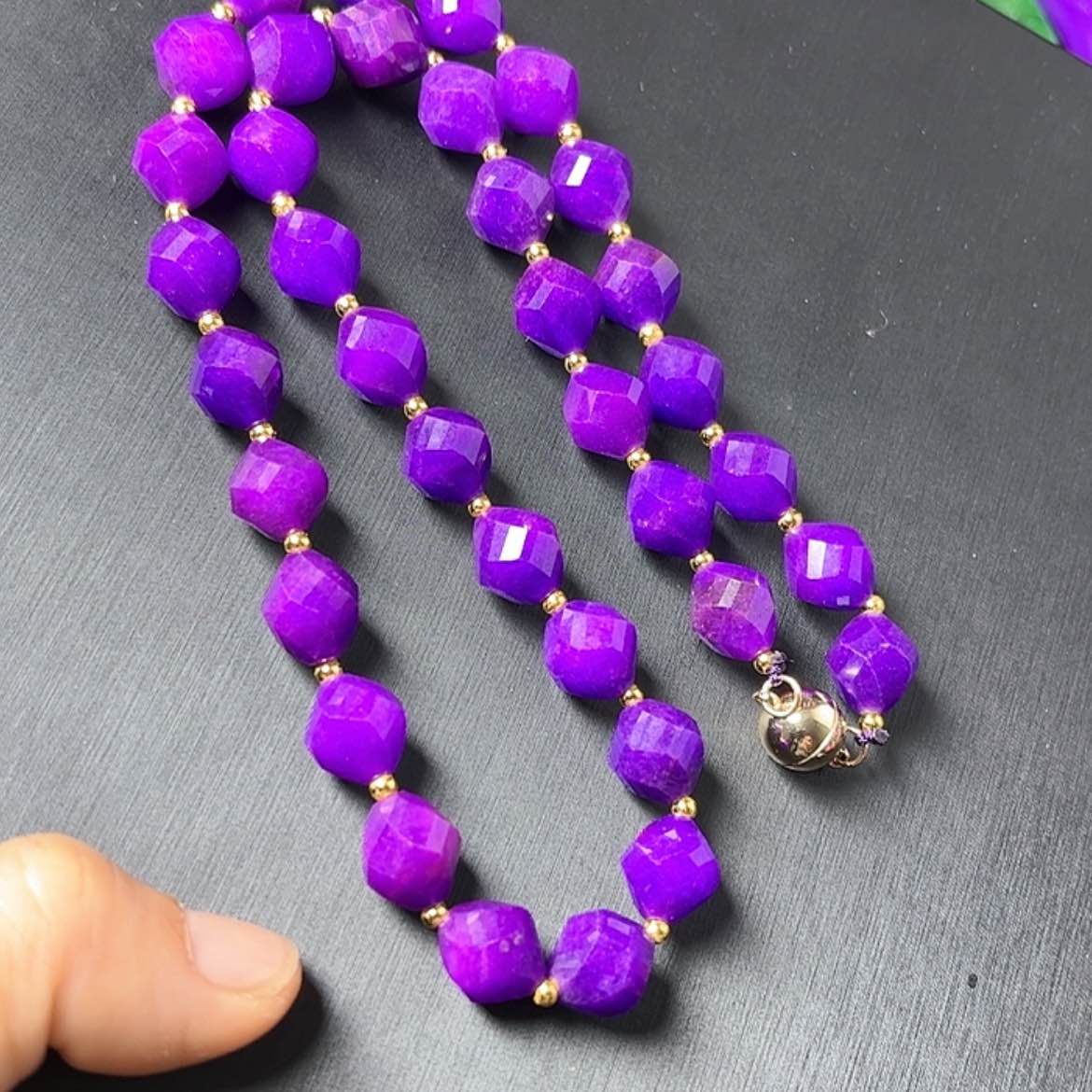 【闪购商品】琉璃DIY舒具石老油传承级冰紫满舒量大高货卡10