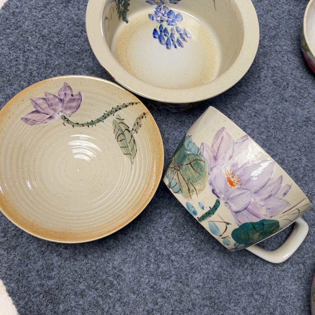 春***动盘景德镇高温陶瓷8888