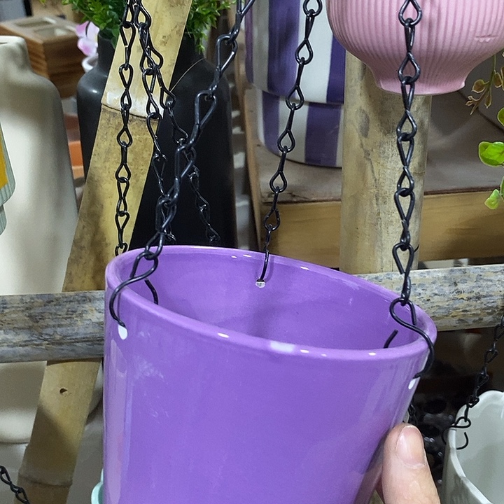 陶盆有孔 瑕疵针孔漏釉介意勿拍外口 13外高11