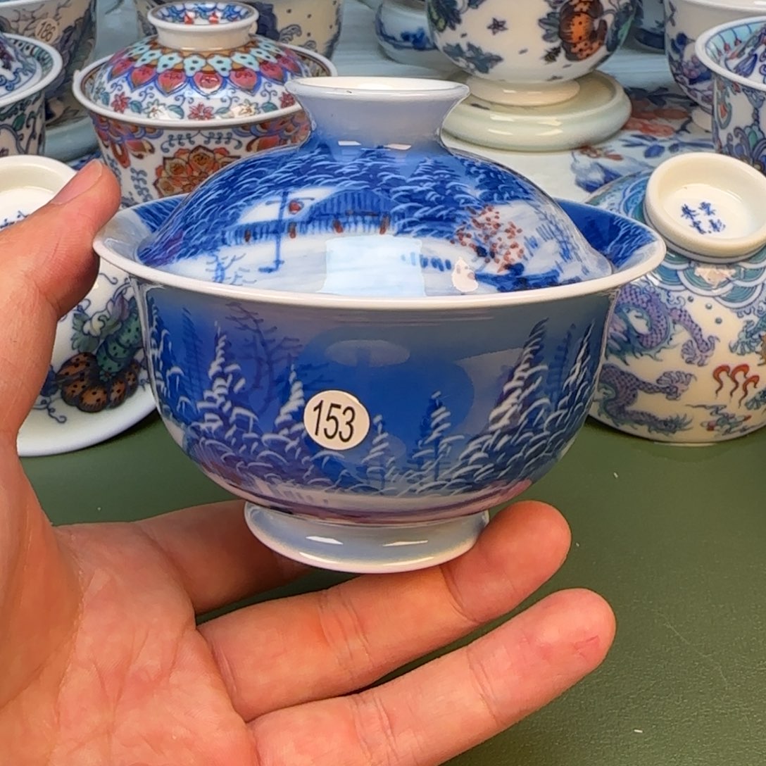 彦祖纯手工手绘茶具153