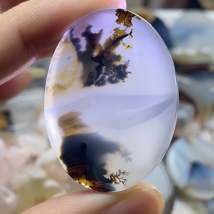 玛瑙/玉髓合金颈饰