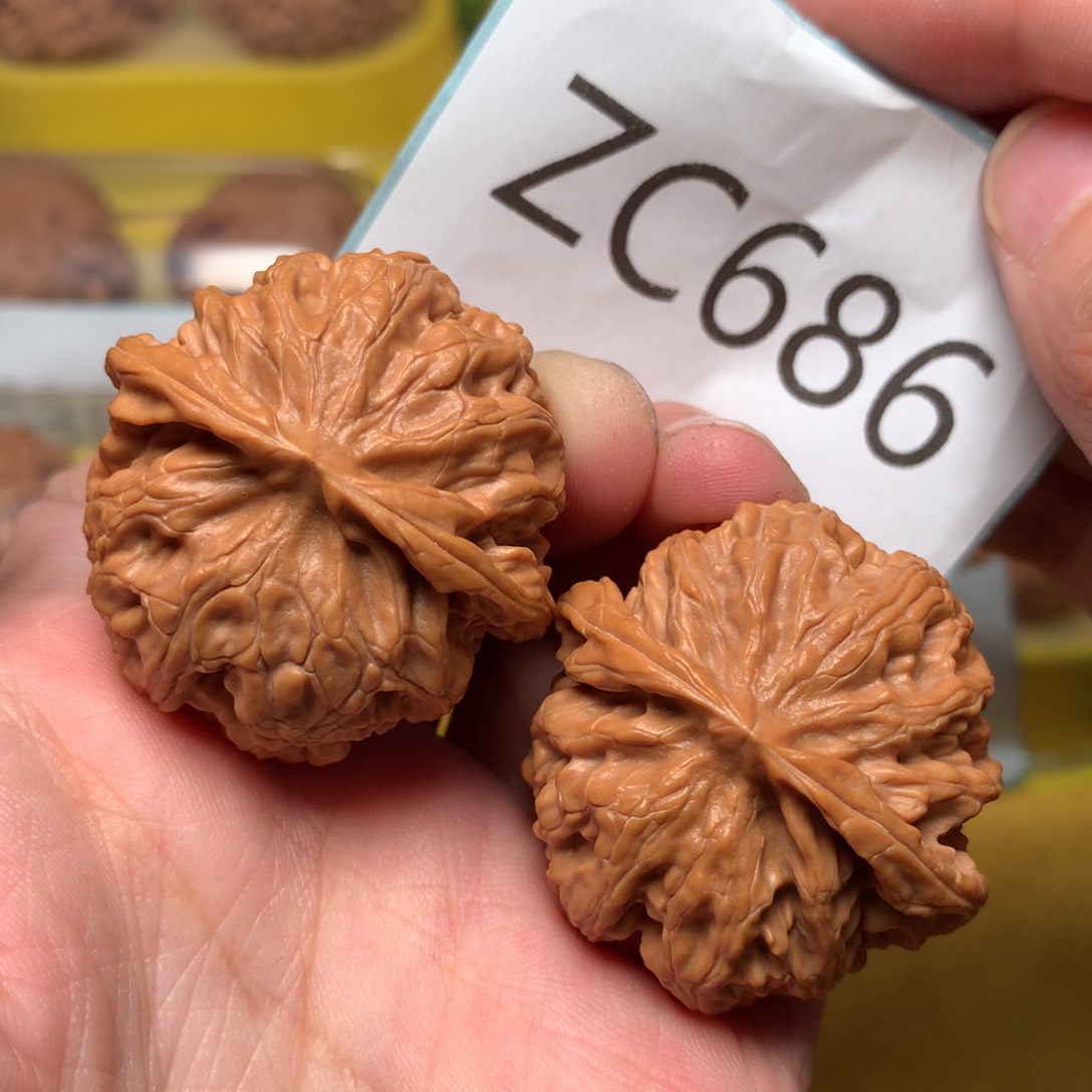 文玩核桃把件肉球苹果37