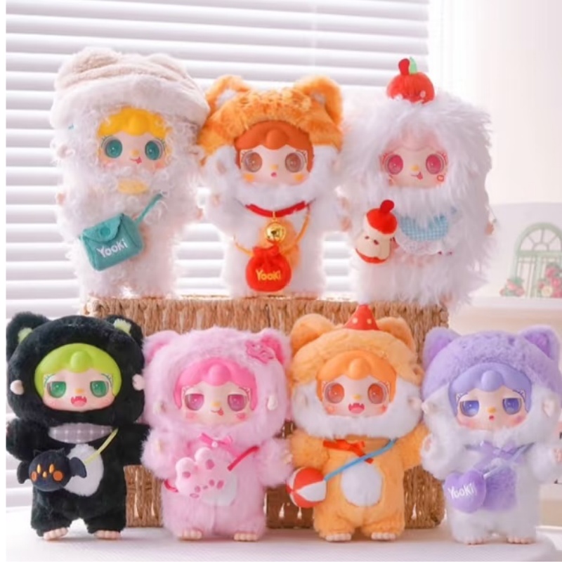 大黑熊拆盒（平拆）正版yooki二代【喵喵幼儿园】系列