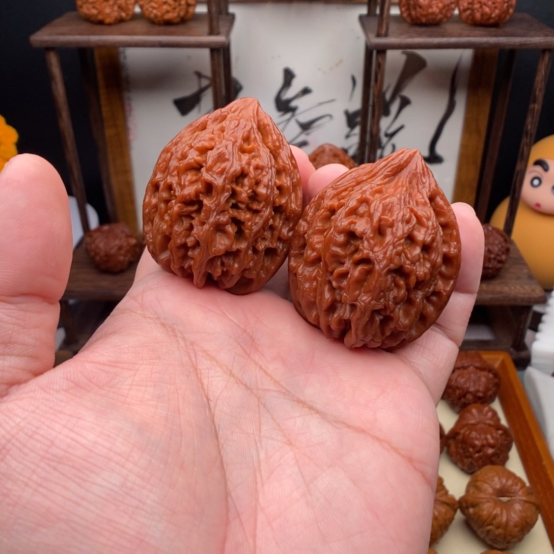 文玩核桃吊坠宸*43尺大沽石文玩核桃
