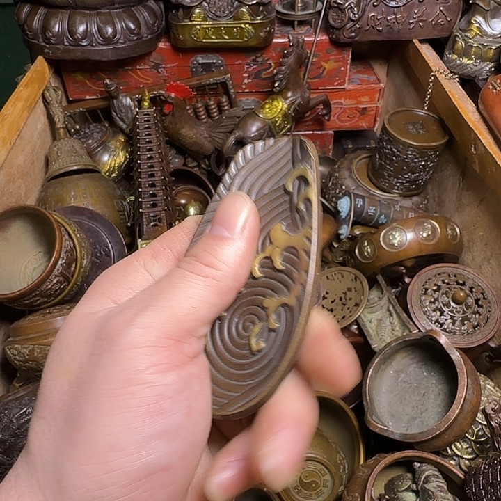 铜材质文玩摆件装饰