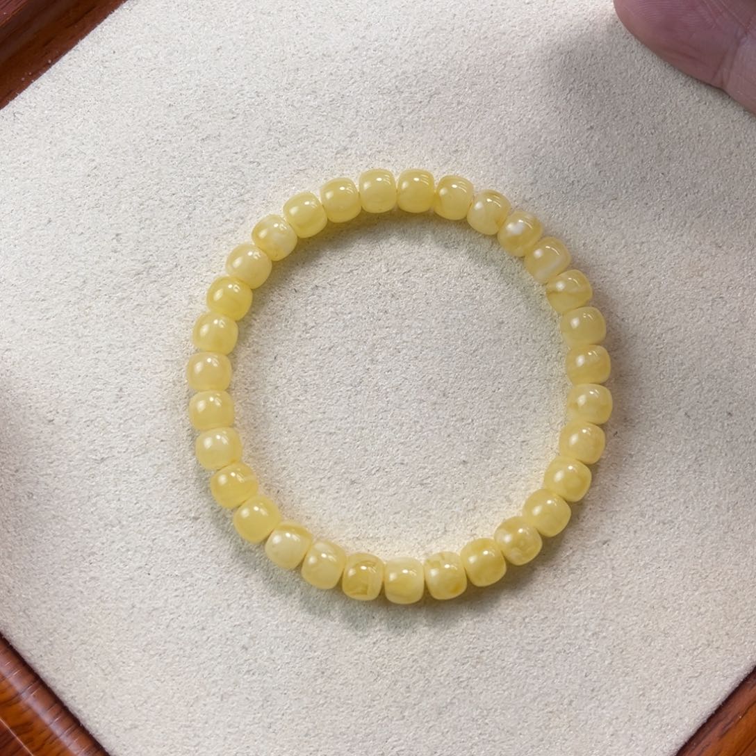 蜜蜡手串未镶嵌蜜蜡手串7mm