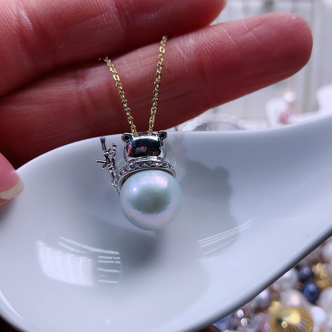 淡水珍珠吊坠(赠链)未镶嵌