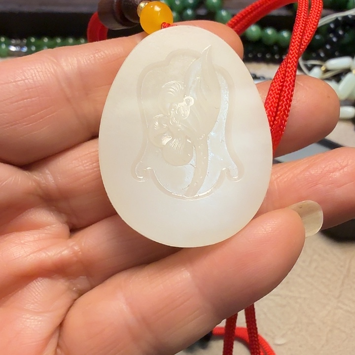 和田玉（白玉）未镶嵌颈饰