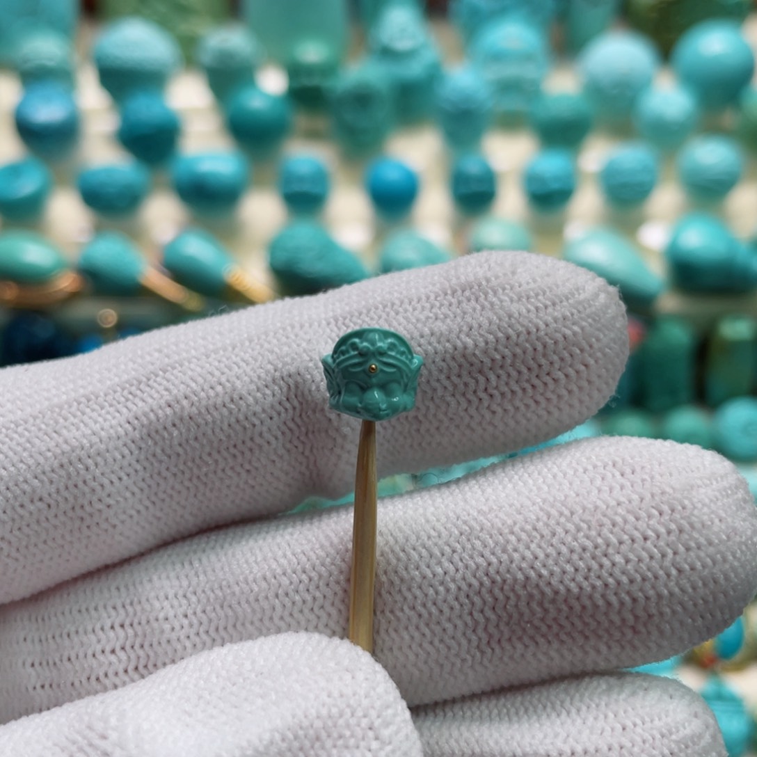 绿松石珠宝奇石未镶嵌