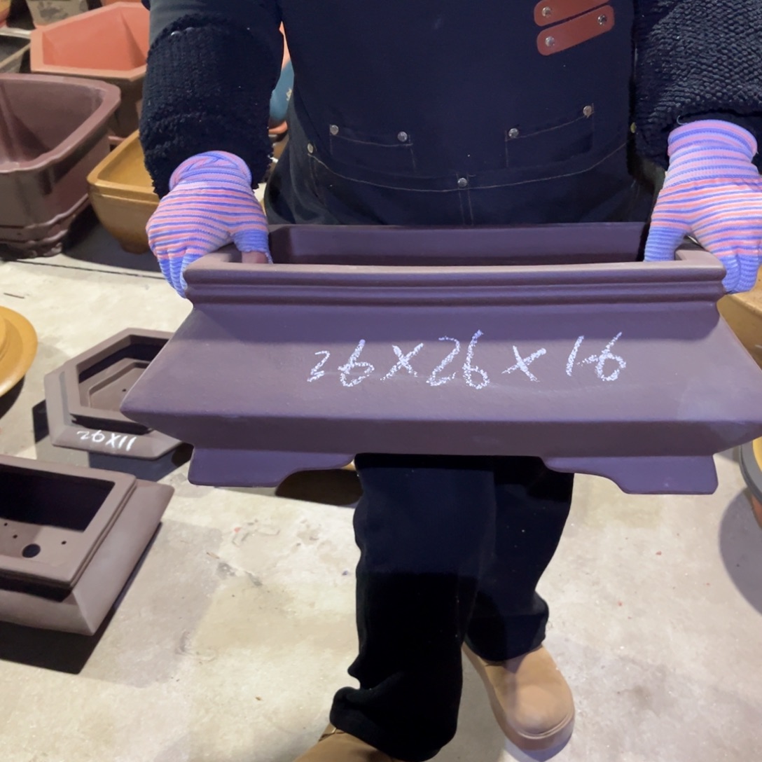 紫砂花盆盆景艺术