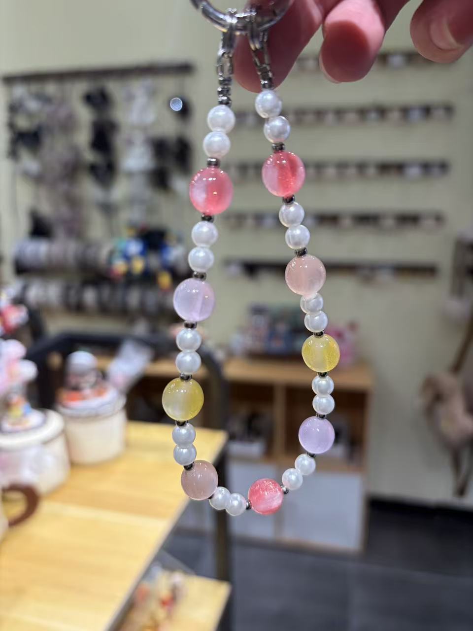 手工串珠 钥匙扣&包挂