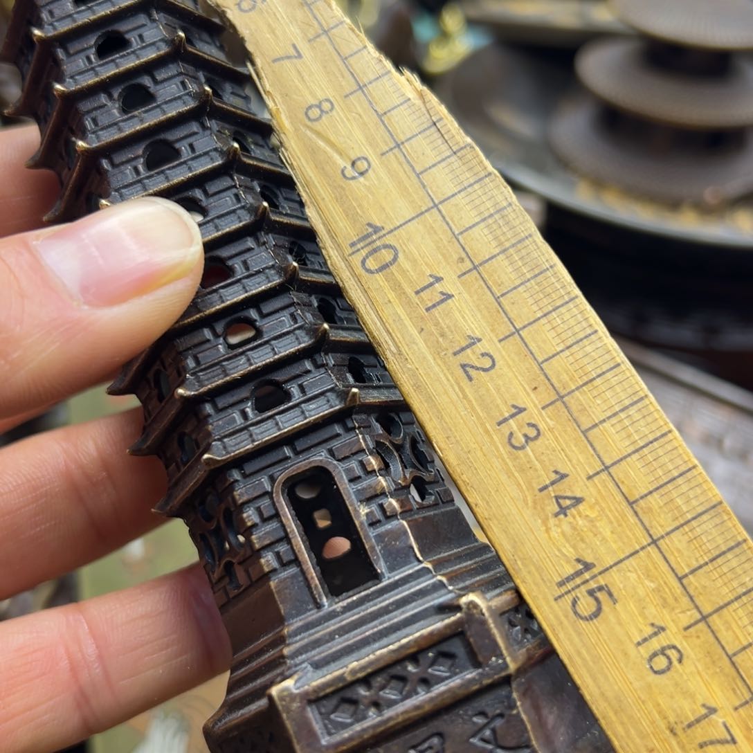 铜摆件欢迎欢迎你