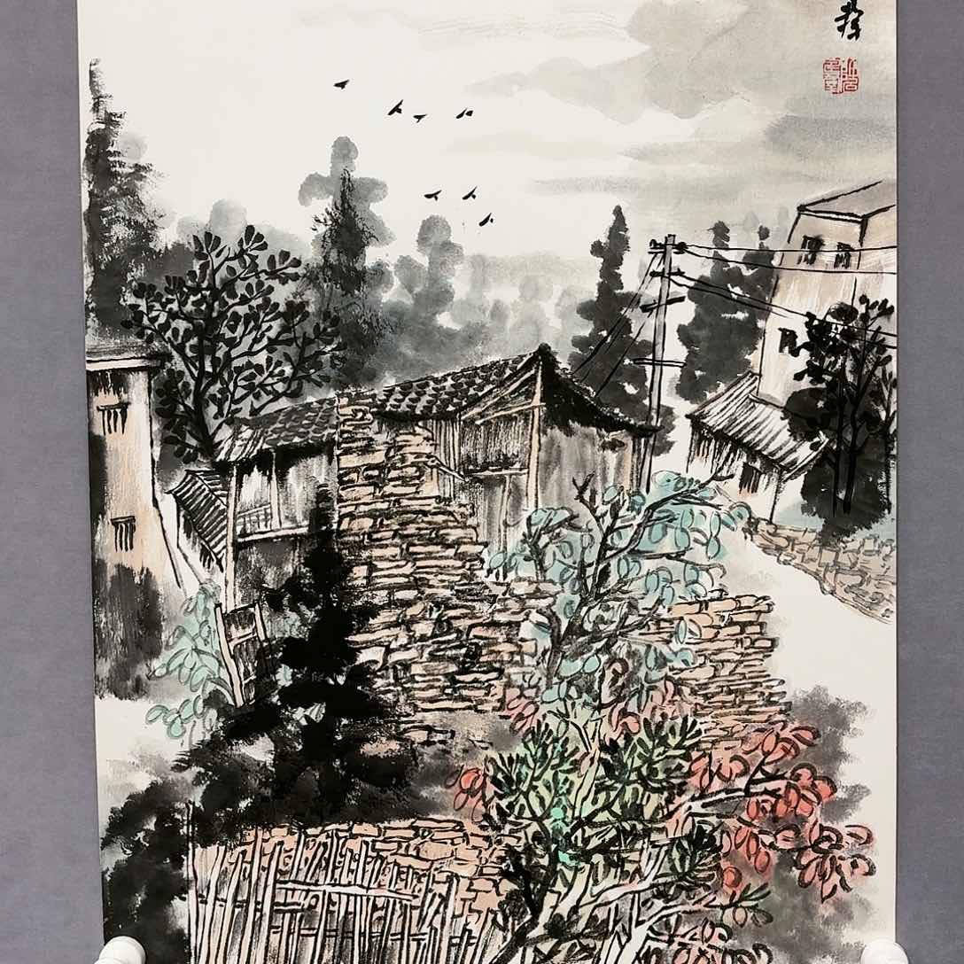 国画国画纯手绘作品请放心去藏