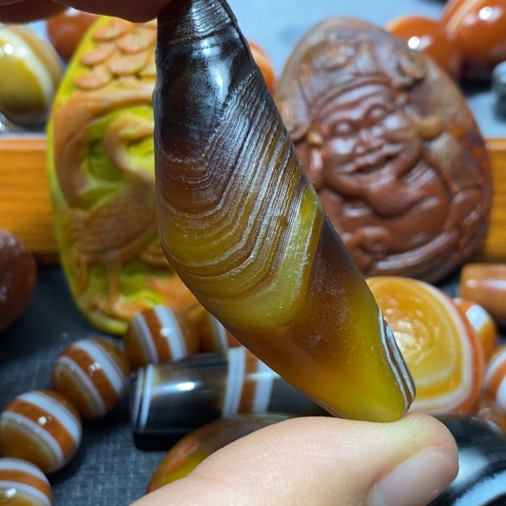 玛瑙/玉髓未镶嵌颈饰
