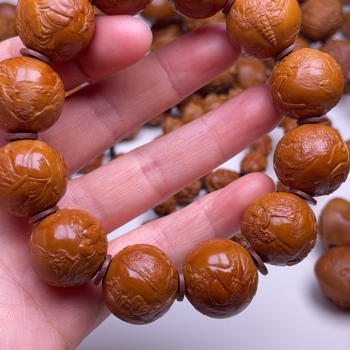 橄榄核手串/手链行**松橄榄油