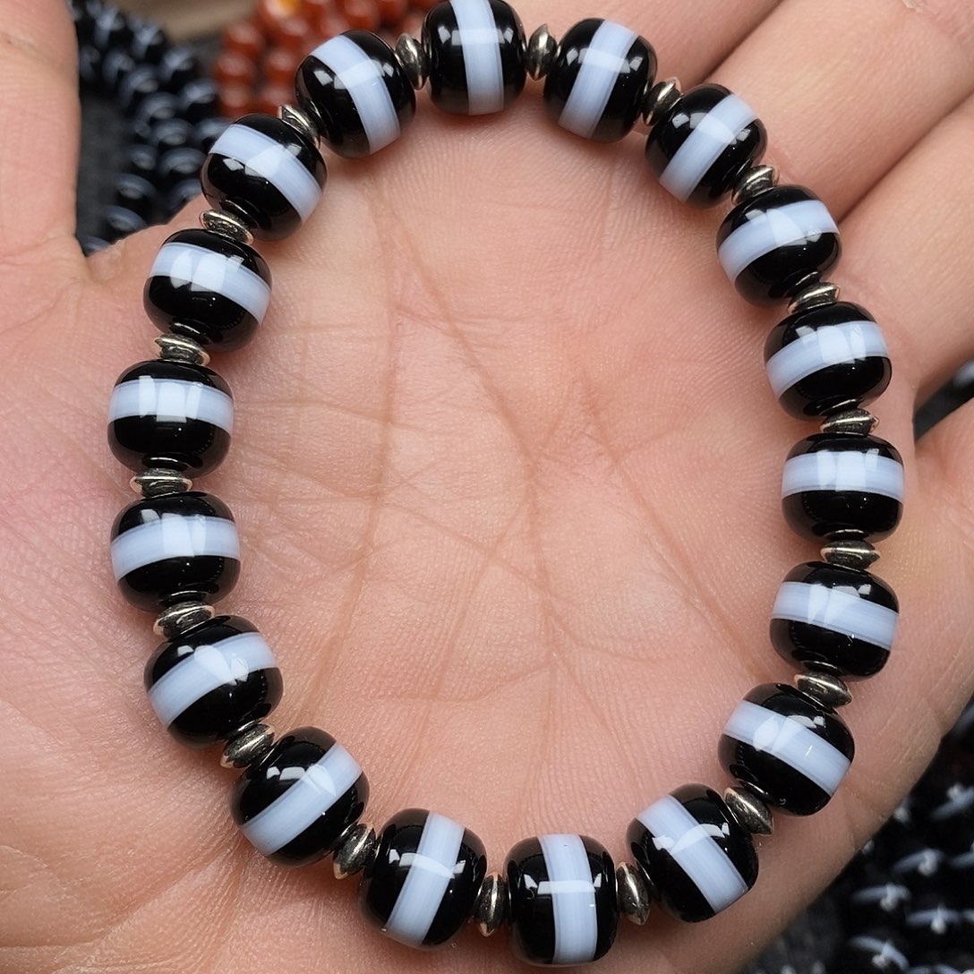 玛瑙/玉髓未镶嵌手链