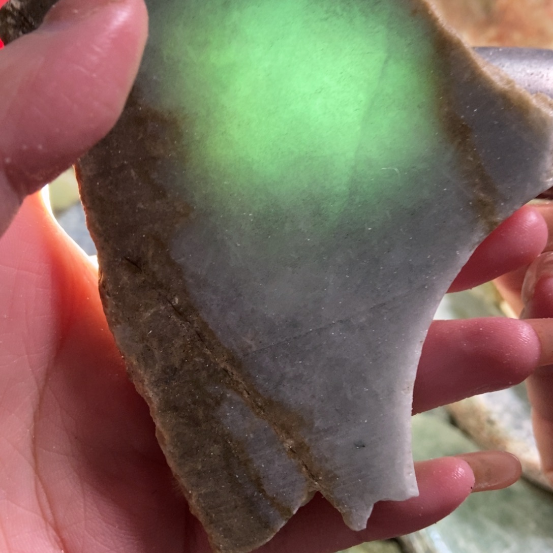 翡翠未镶嵌挂件天然翡翠