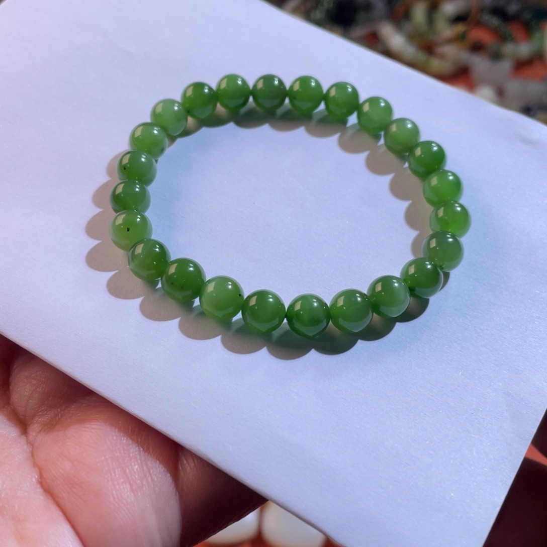 和田玉手链未镶嵌