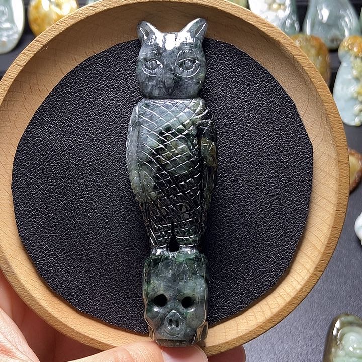 翡翠颈饰未镶嵌缅甸a货