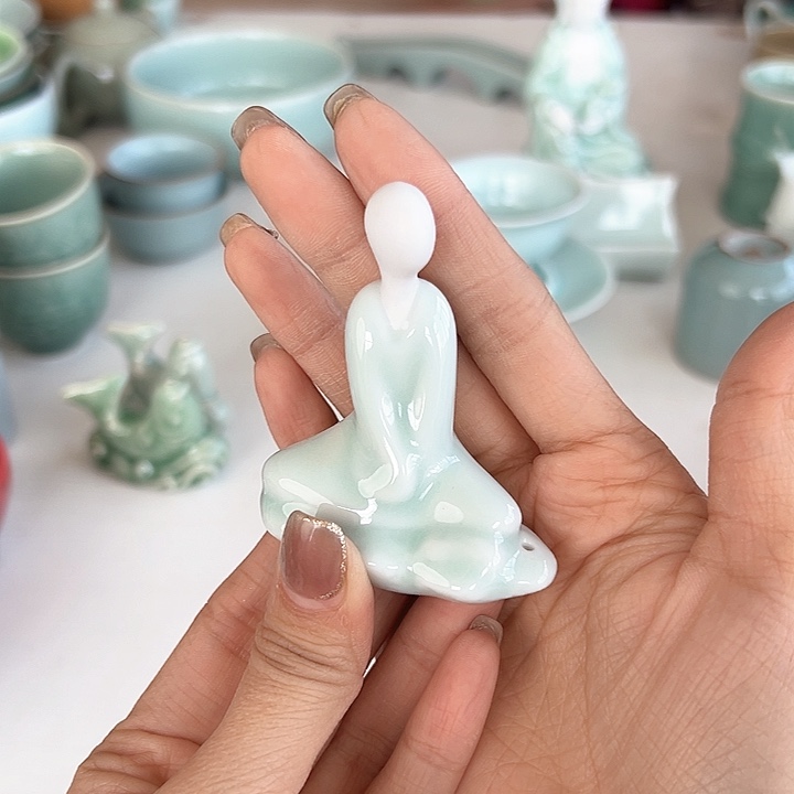 小米茶器龙泉青瓷