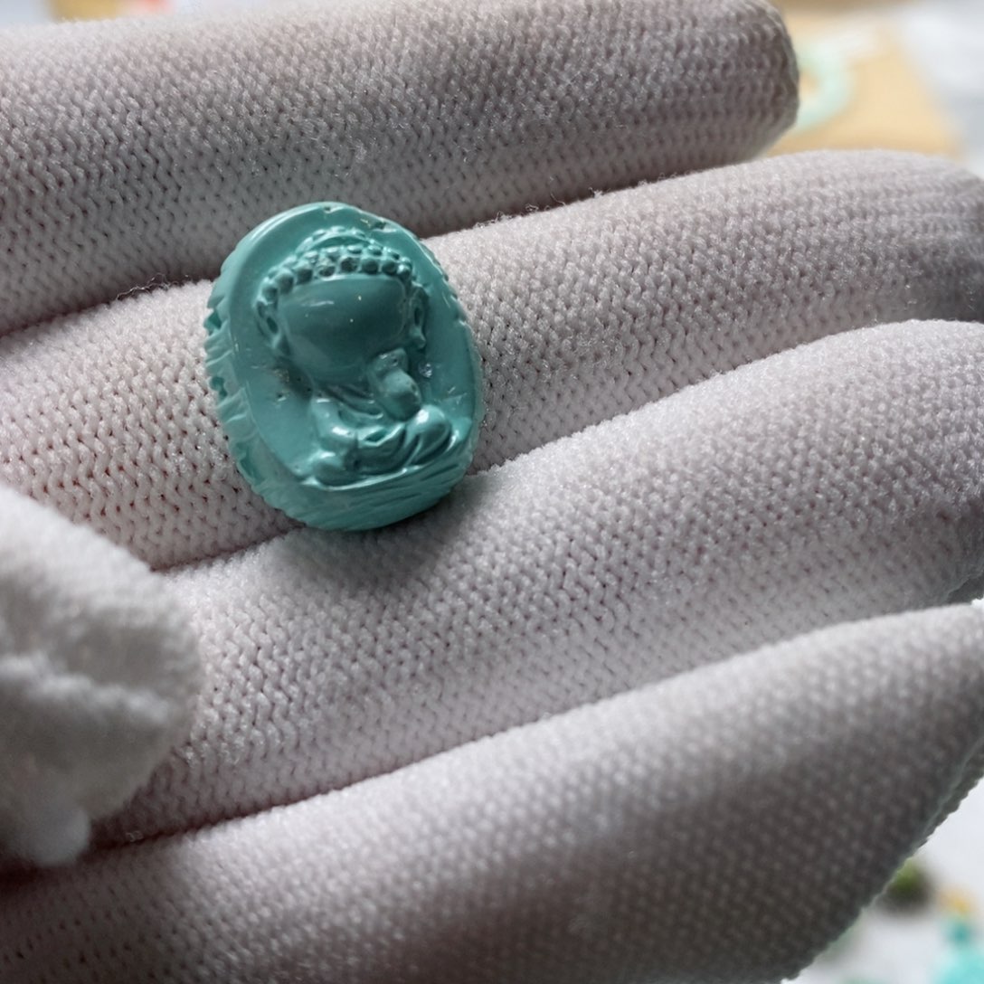 绿松石颈饰未镶嵌倩**儿