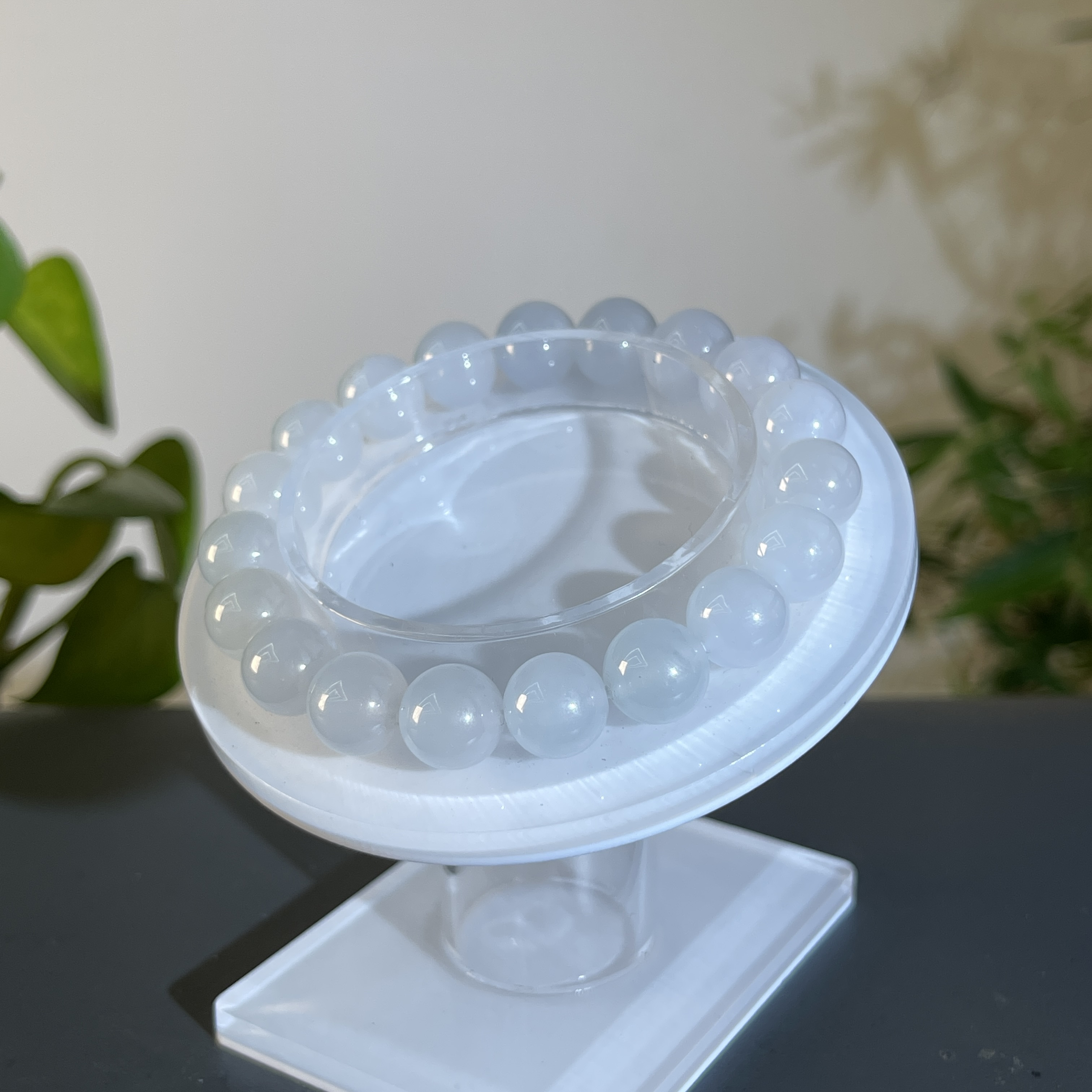 JTW23-111 天然缅甸A货翡翠  翡翠手串