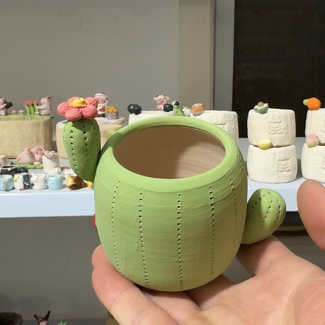 厂家直销手工花盆摆件