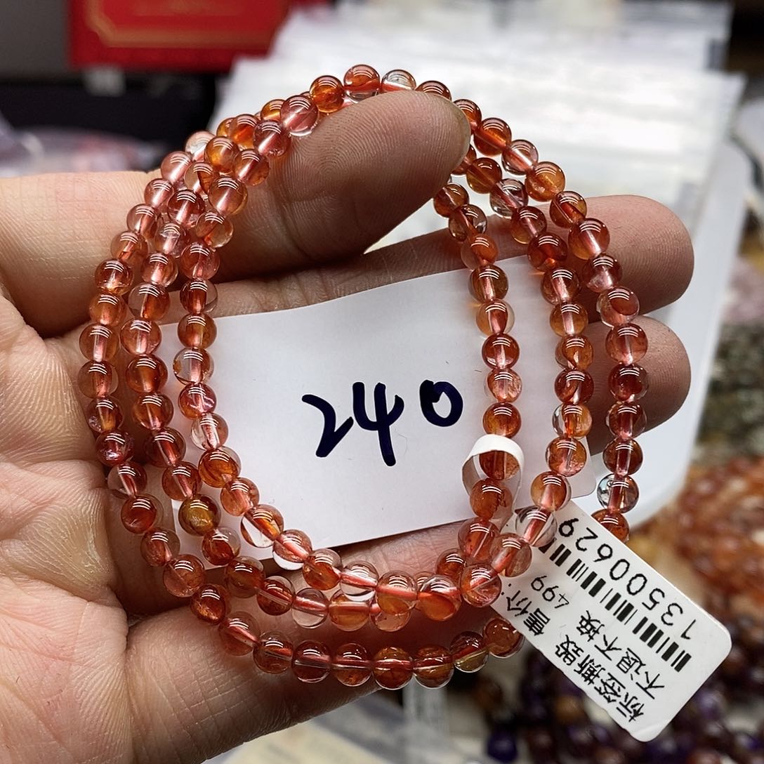 水晶手链未镶嵌天然