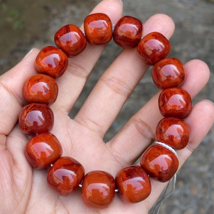 南红玛瑙手串15多样性发1未镶嵌车*轮