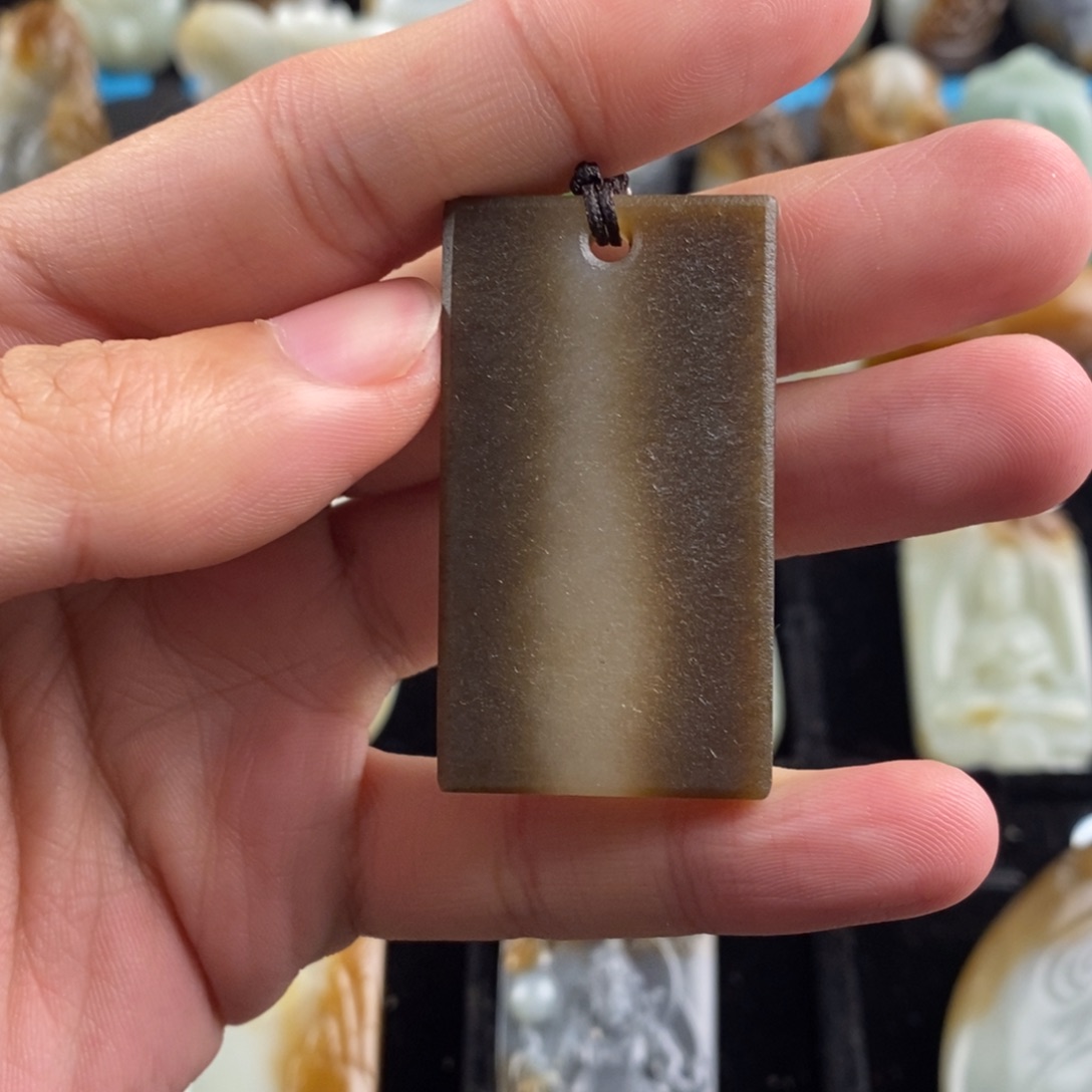 和田玉挂件未镶嵌