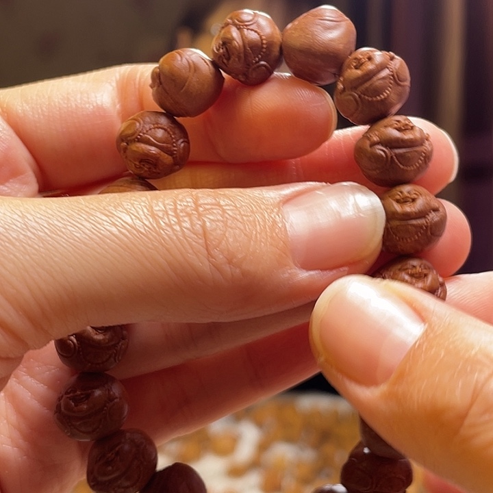 手串/手链橄榄核龙纹桃核