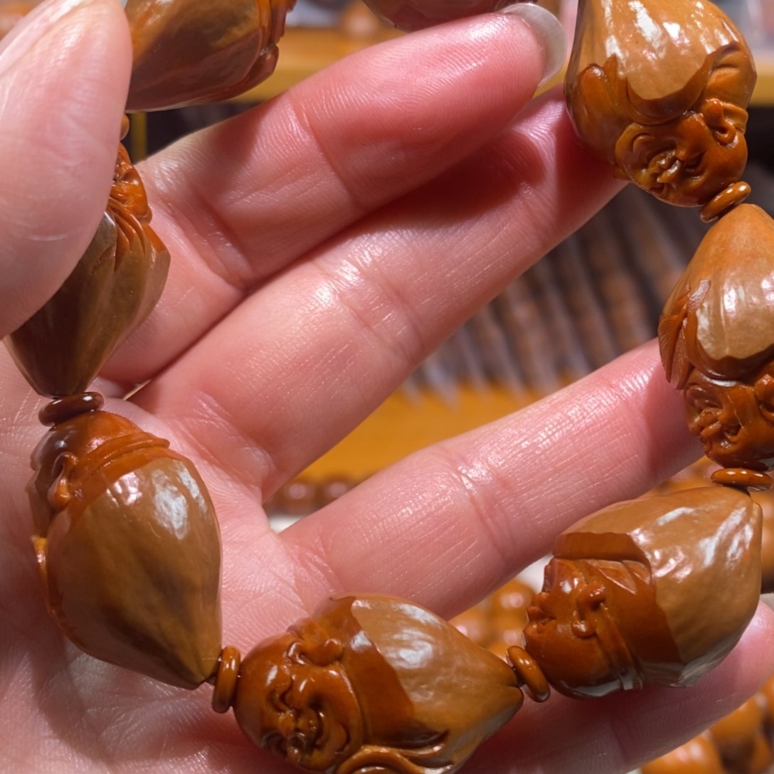 手串/手链橄榄核包衣弥勒