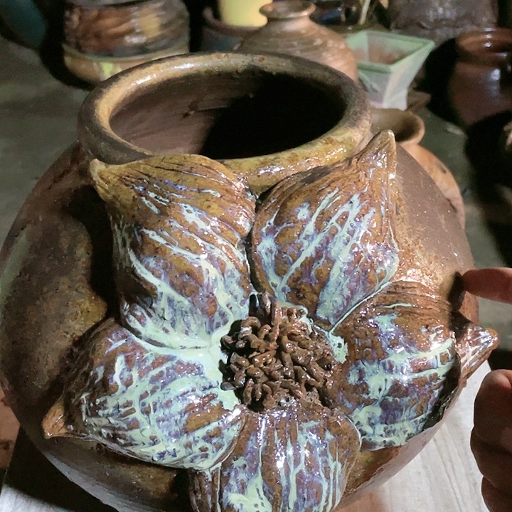 紫砂花盆15.26无孔无孔