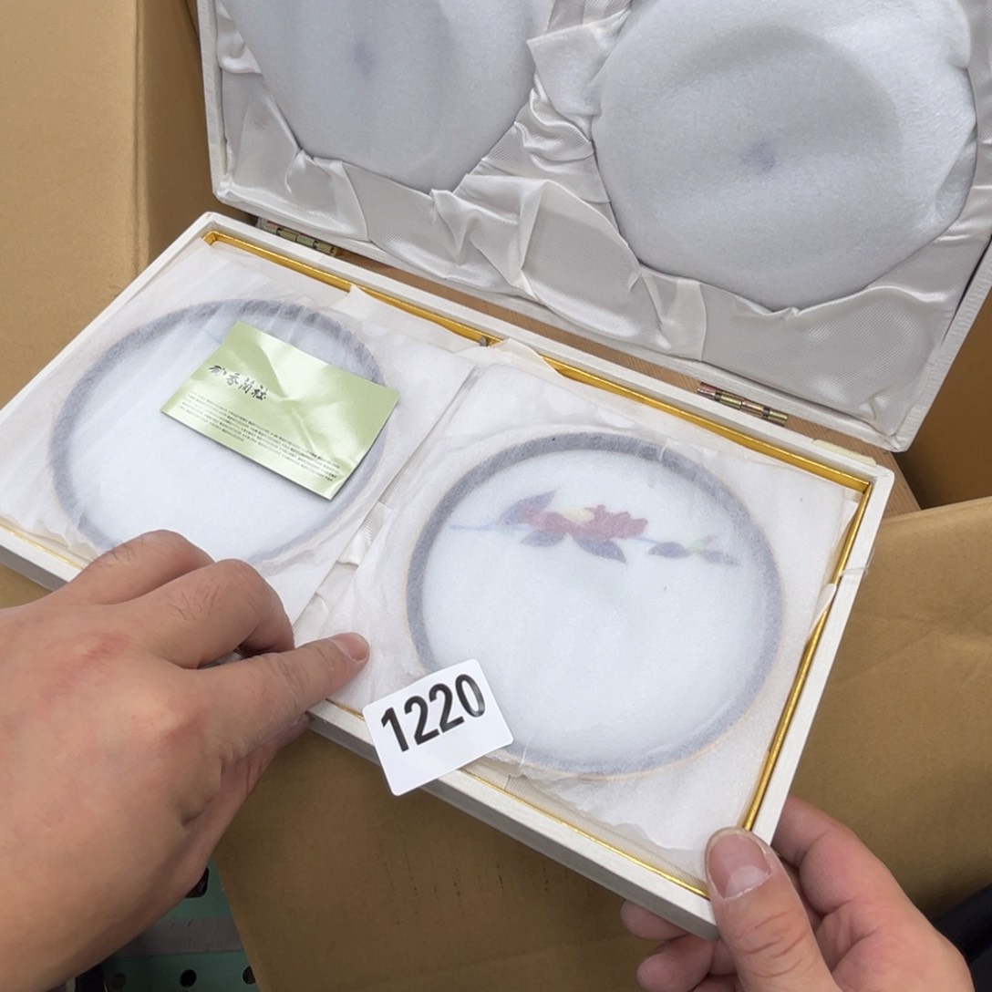 瓷片工艺品摆件瓷器摆件666