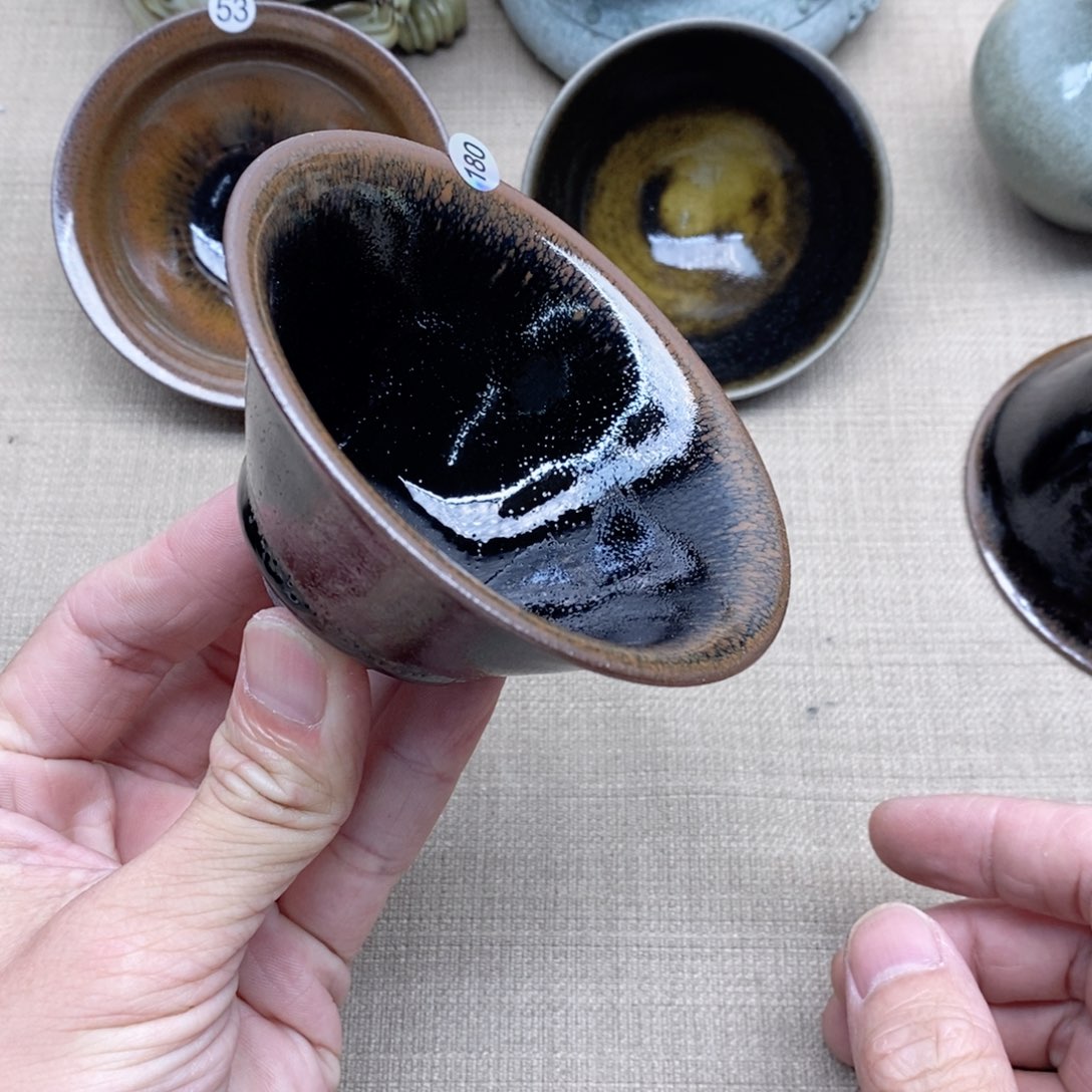 茶盏建盏主人杯漂亮180