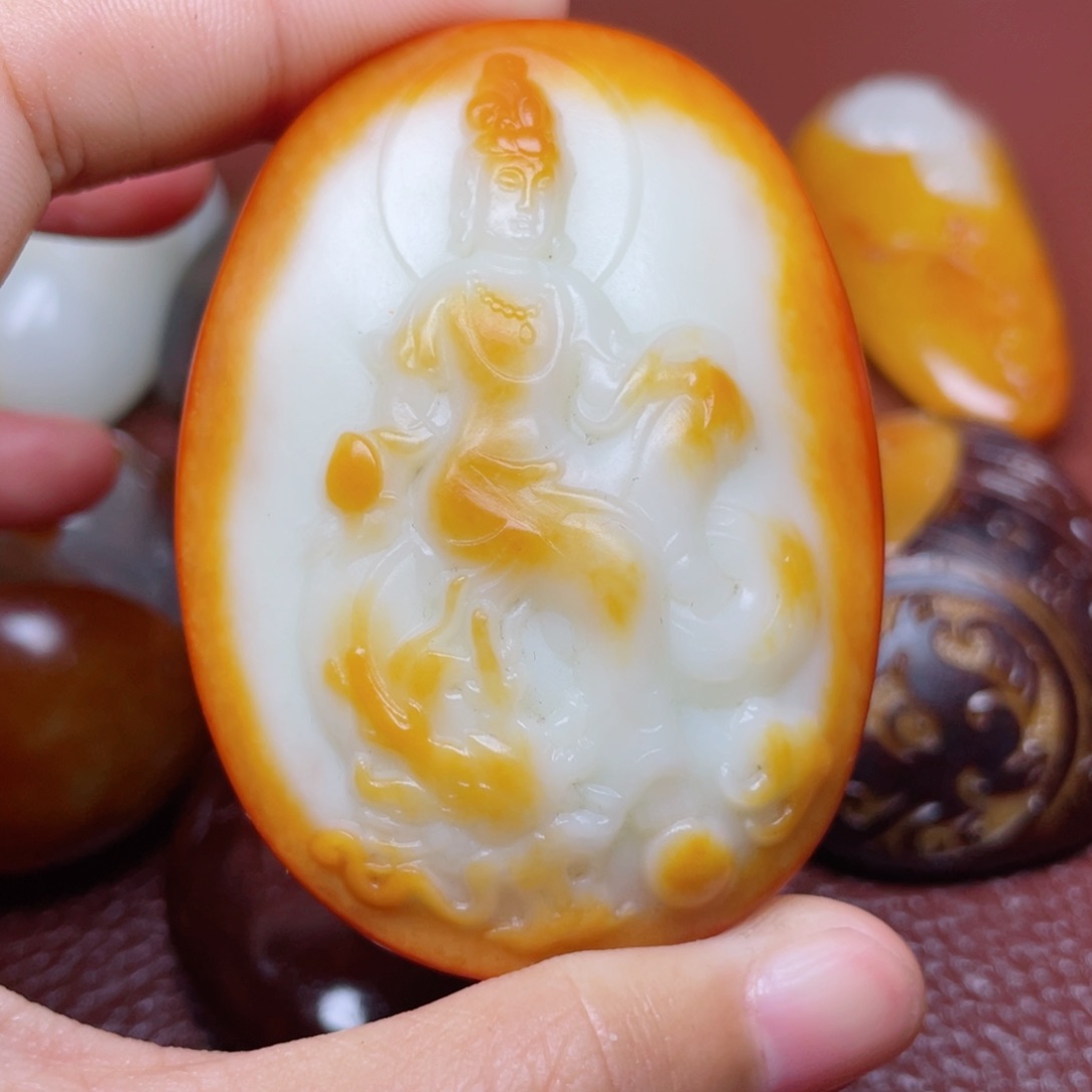 和田玉颈饰未镶嵌东*