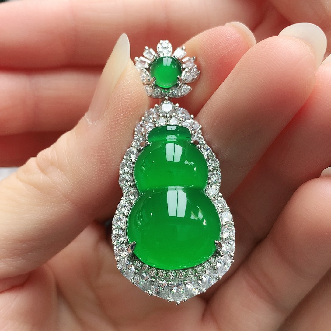 玛瑙/玉髓吊坠银S925镶嵌