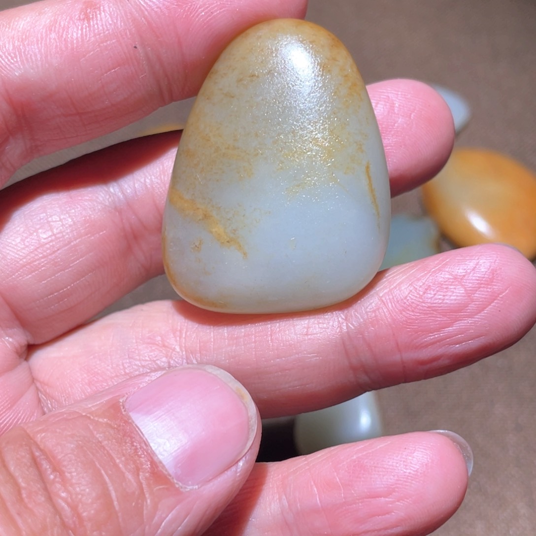 和田玉（子料）挂件未镶嵌