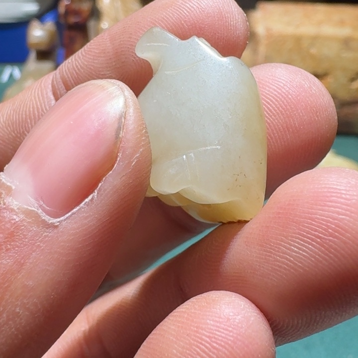 和田玉（糖玉）颈饰未镶嵌用****5