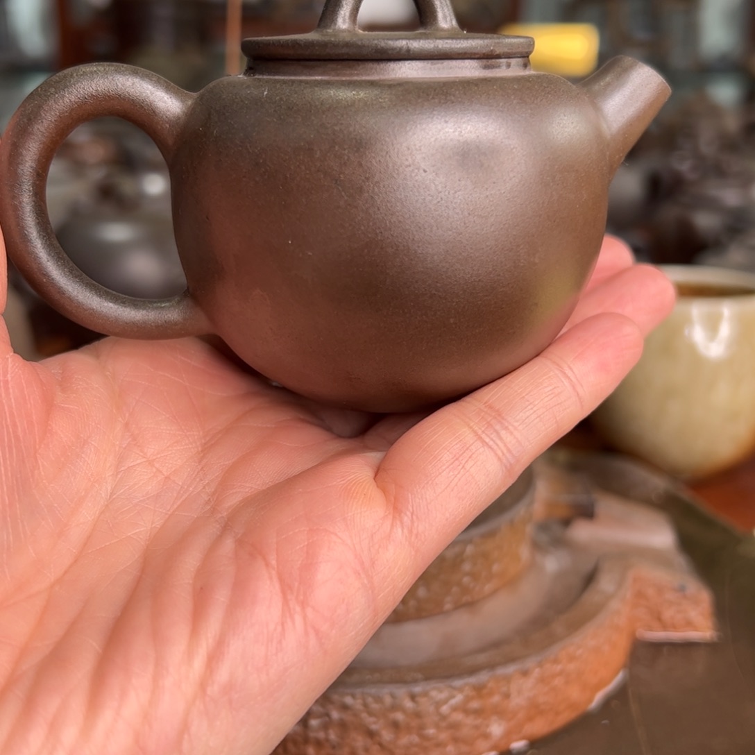 贵台龙窑柴烧茶壶A20