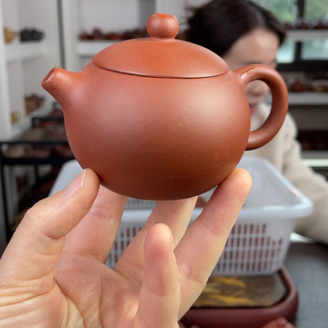 紫砂茶壶红清水西施150cc